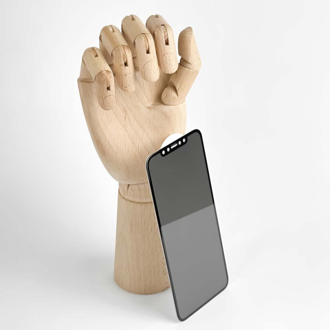 Защитное стекло для iPhone X и Xs 3D curved privacy iphone_jacket